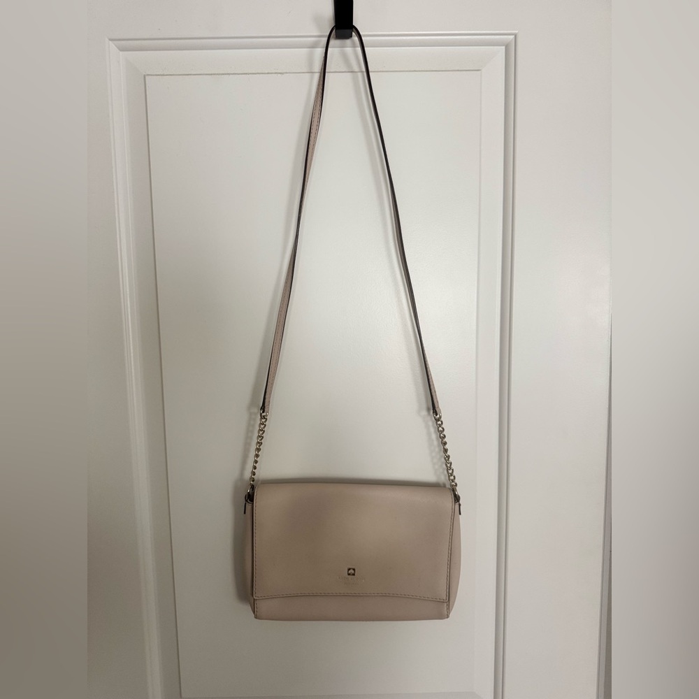 Kate Spade Elegant Cream Crossbody Bag